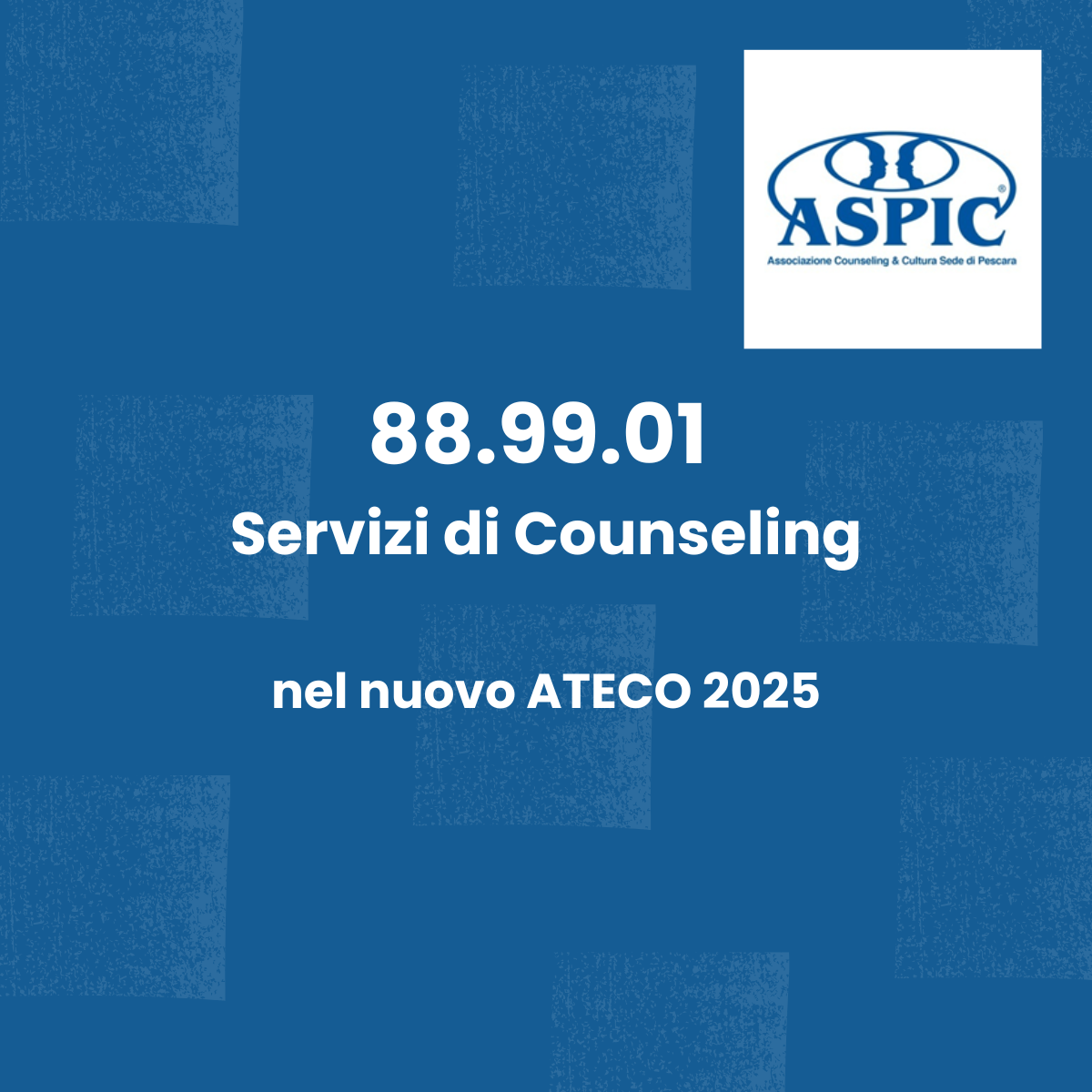 88.99.01- Servizi di Counseling...